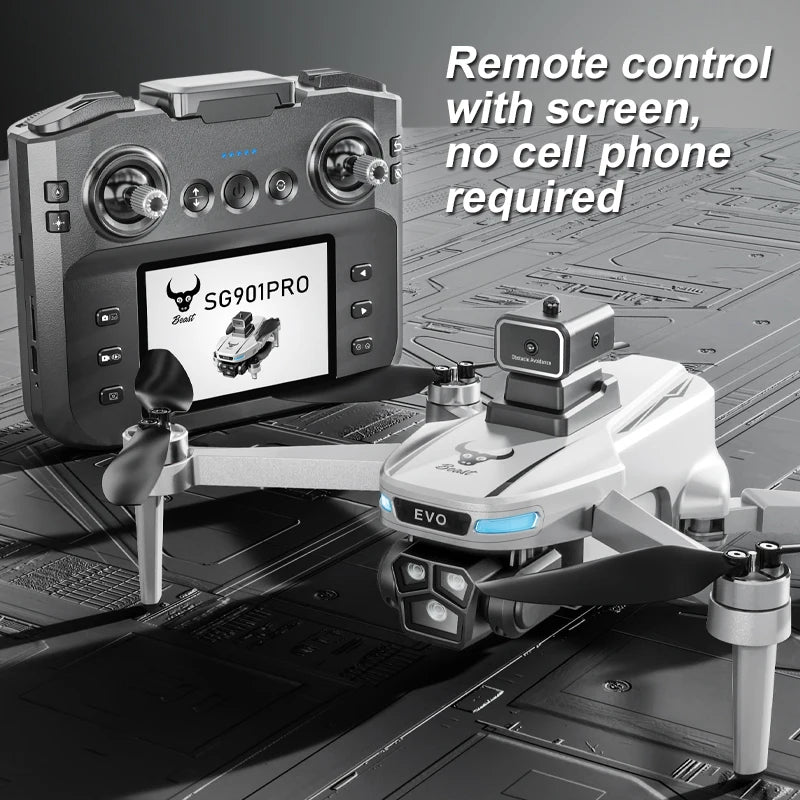 SG109 PRO MAX Drone - 8K Professional GPS HD Camera, 5G WiFi FPV Video, 4K UAV with 5.9 Inch Large Screen Remote Control
