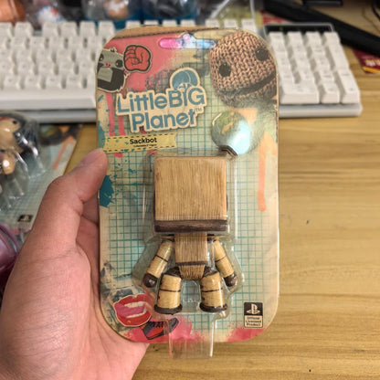 Little Big Planet Sackboy Keychain - Cute Kawaii Anime Game Figurine Toy and Collectible Gift