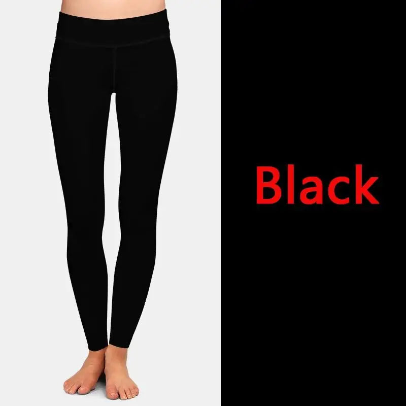 LETSFIND Women High Waist Winter Fitness Leggings, 3D Christmas Print Full Length Stretch Yoga & Casual Trousers