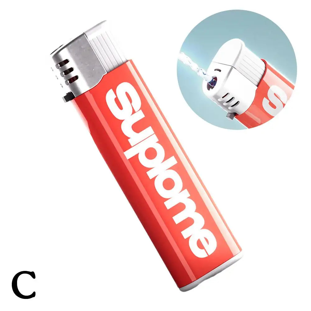 Realistic Water Squirting Prank Lighter - Portable Funny Toy for Kids, Performance Spoofing Trick