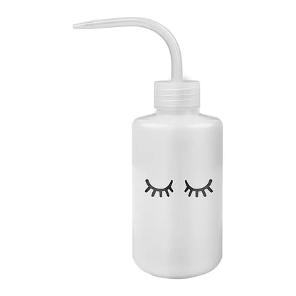 250ml Eyelash Cleaning Squeeze Bottle – No-Spill Wash Water Dropper for Eyelash Extensions, Tattoo Cleaning & Precision Liquid Dispensing Bottle