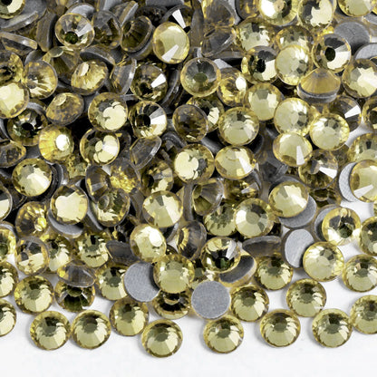 Bobohoo HotFix Crystal Rhinestones SS6-SS30 – Glitter Iron-On Strass Gems for Clothing, Dresses & DIY Crafts