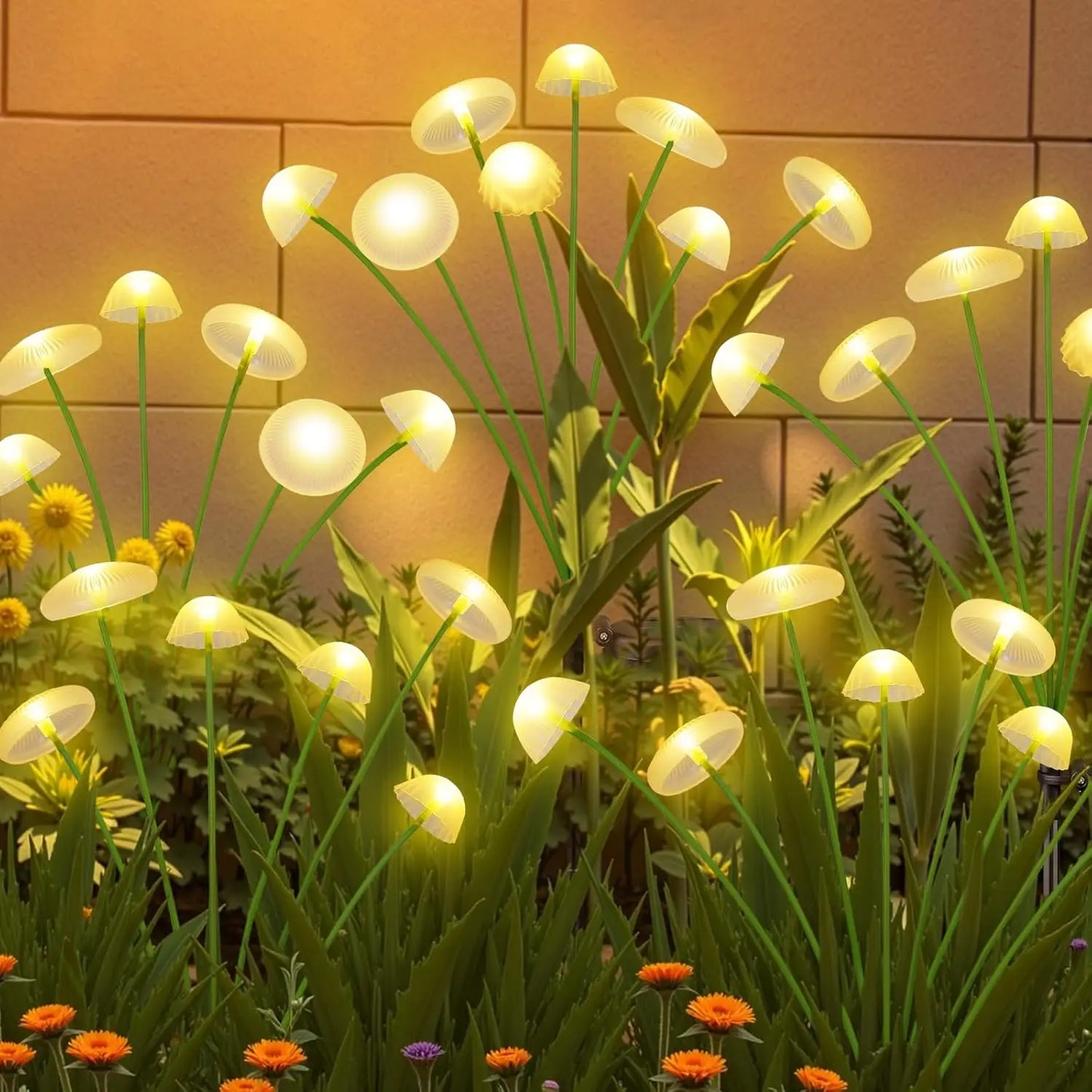 6-Head Solar LED Jellyfish Sway Lights – Waterproof Outdoor Garden Pathway Decor for Patio, Balcony & Yard
