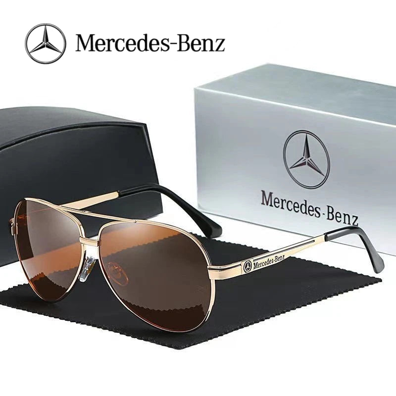 Mercedes Benz Polarized Sunglasses – Anti-Glare Driver Goggles for A, B, C, E, S, V Class, GLB, GLC, GLE, AMG, SLK, SLC, ML