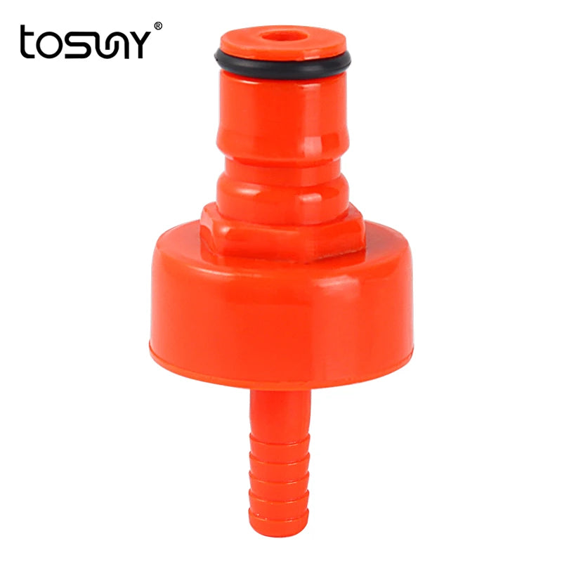 Home Brew Carbonation Cap & Line Cleaning Tool — Ball Lock Connector for Soda, Beer, PET Bottles