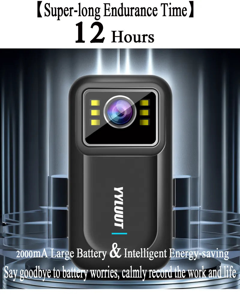 IP67 Waterproof Full HD 1080P Motorcycle Helmet Camera - 150° Wide Angle Action Cam & Drive Recorder