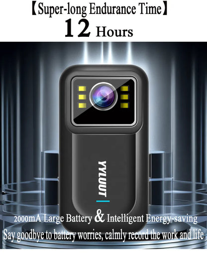IP67 Waterproof Full HD 1080P Motorcycle Helmet Camera - 150° Wide Angle Action Cam & Drive Recorder