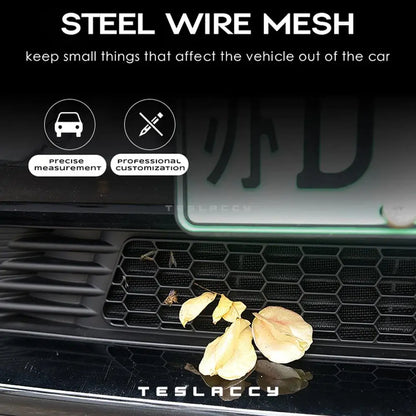 Tesla Model Y 2020-2024 Lower Bumper Anti-Insect Net – Dustproof Front Vent Grille Cover