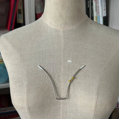 Stainless Steel Bra Underwire Shapers - 6-Piece Lingerie Making Supplies for Bras, Bustiers, and Corsets