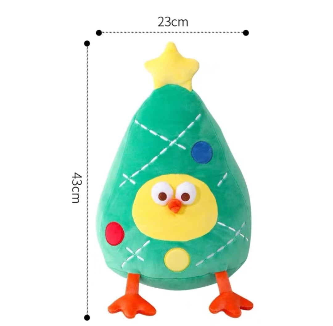 Chicken & Leg Plush Toy — Soft Gingerbread Chicken Doll for Kids & Birthday Gifts