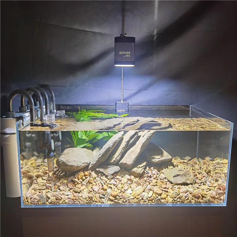 WRGB Aquarium LED Plant Light - Full Spectrum Fish Tank Lamp for Aquatic Plants & Algae Control