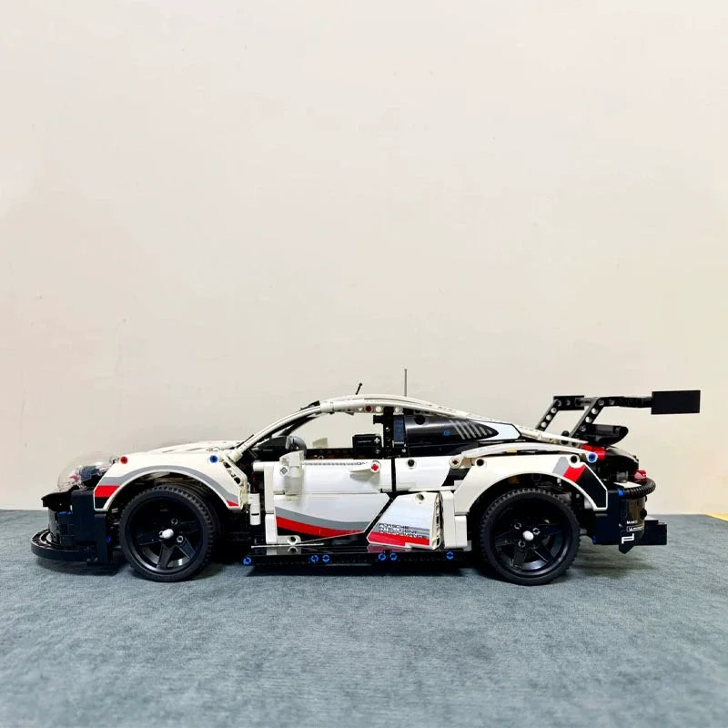 1580PCS RC Car Building Set – 1:10 Technical Racing Car with Motor & LED Lights, Adult Toy Gift