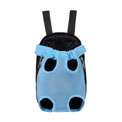 Pet Dog & Cat Carrier Backpack – Camouflage Mesh Outdoor Travel Bag with Breathable Shoulder Straps for Small Pets