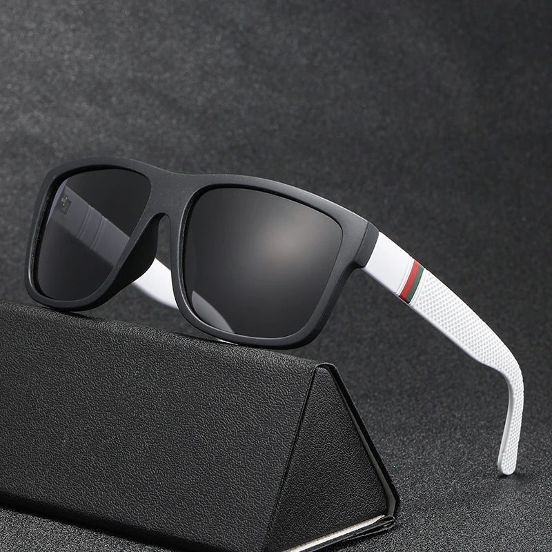 2024 Luxury Polarized Sunglasses for Men — High-End Square UV400 Driving Eyewear & Fashion Travel Sun Glasses