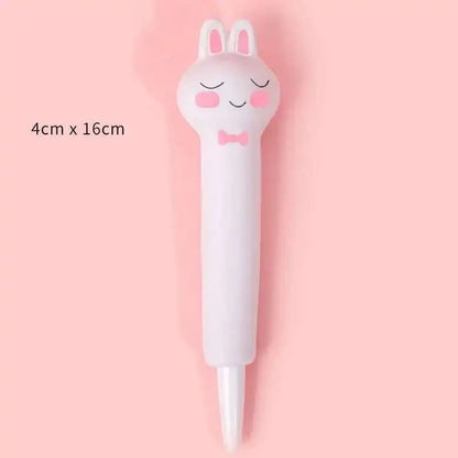 Cute Soft Gel Pen – Kawaii Cartoon Pen for School, Office, and Creative Stationery Supplies