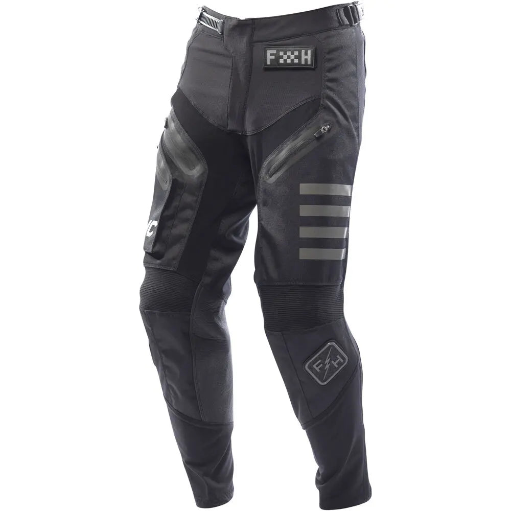 2025 Husqvarna Off-Road Gear Set – Black MX Moto Jersey & Pants Combo with Pocket for Motorcycles