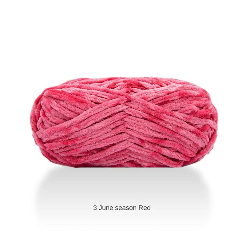 50g/Ball DIY Knitting Yarn – Soft Wool for Baby Scarf, Hat, Chunky Crochet Thread
