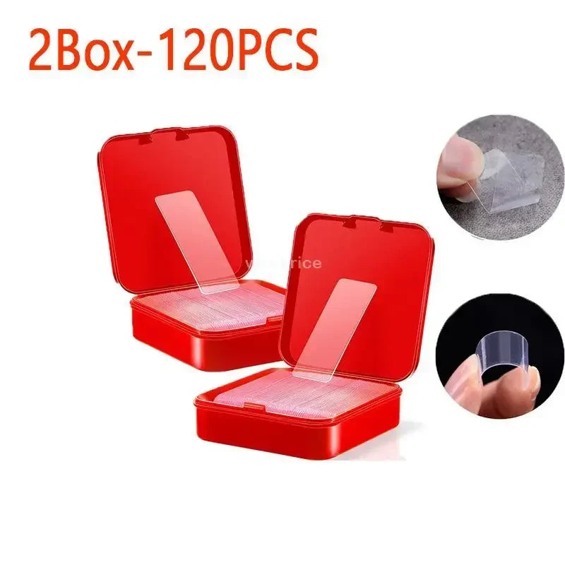 Double-Sided Nano Adhesive Tape – Reusable Super Strong Transparent Waterproof Wall Mount Stickers for Home & Office Use