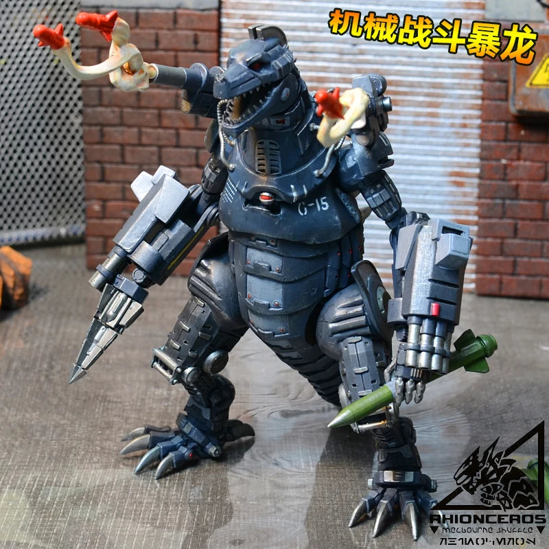 Spot Godzilla & Mecha Godzilla Action Figures – Fully Articulated Anime Model Toys for Kids Collectible Gift