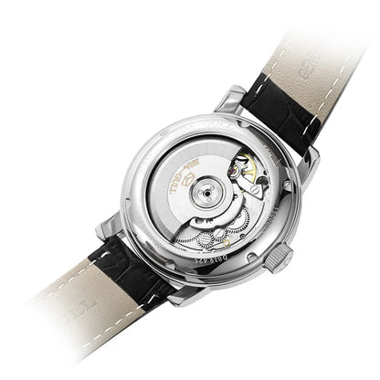 Seagull Men’s Automatic Mechanical Watch - Multi-Function Hollow Flywheel Business Wristwatch
