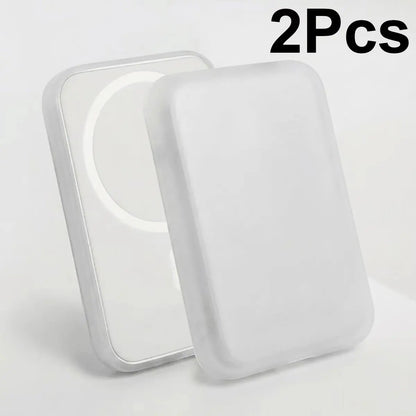 MagSafe Power Bank Protective Case - TPU Anti-Drop Cover with Secure Locking & Textured Finish
