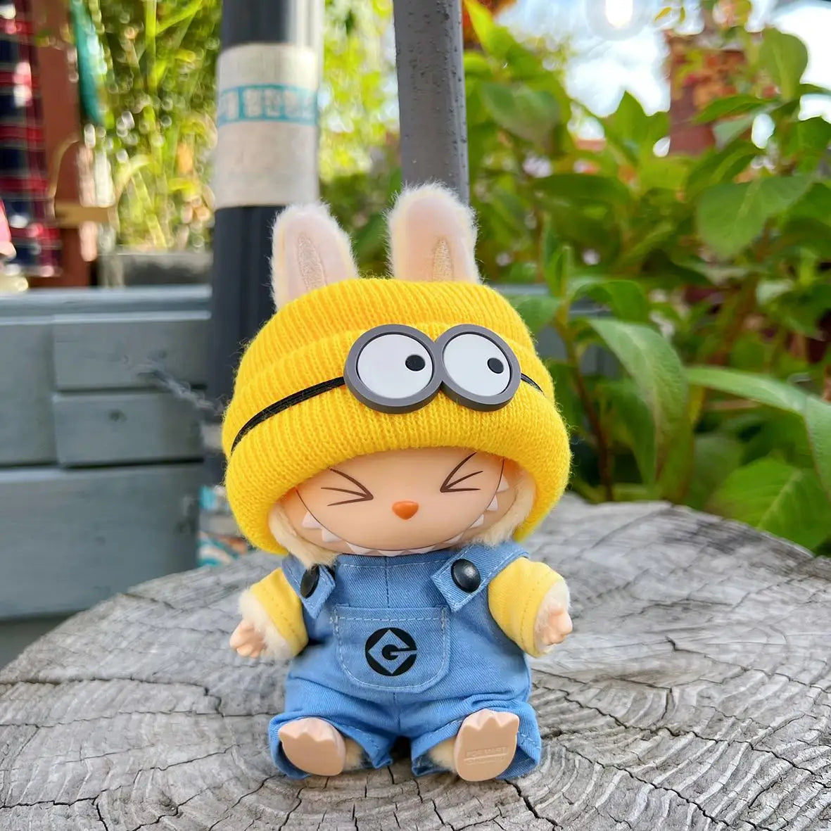 Cartoon Labubu Cute Minions Wukong DIY Outfit – Mini Vinyl Doll Clothing Set & Kawaii Accessories Gift