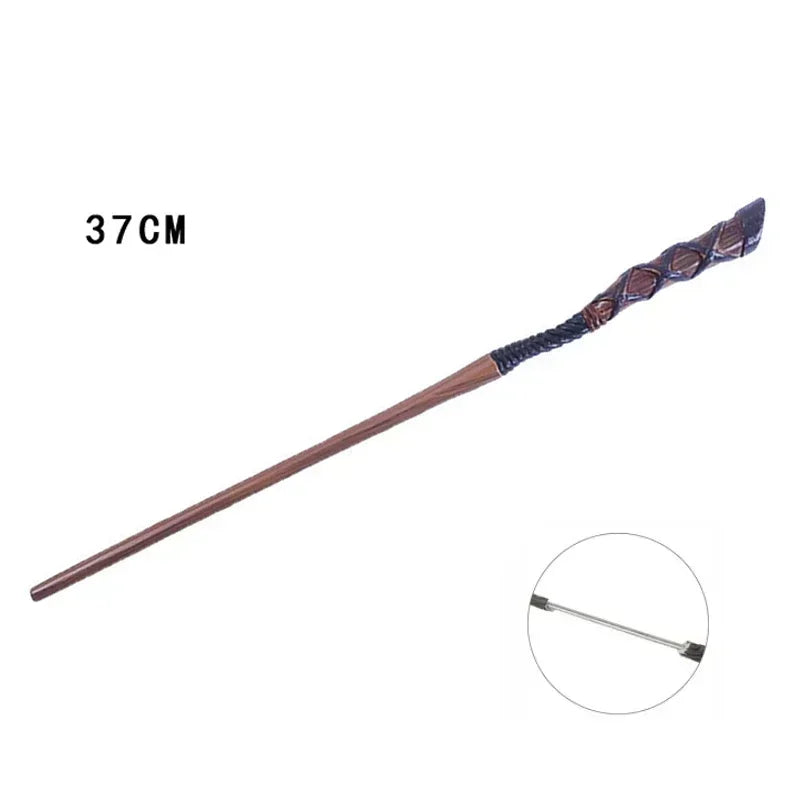 Anime Cosplay Magic Wand - Metal Core Fantasy Toy Prop & Wizard Decoration Accessory
