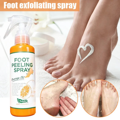 110ML Foot Exfoliating Gel - Cuticle Remover Dead Skin Softener Callus Removal Pedicure Foot Mask for Smooth Feet