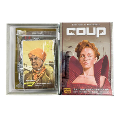 Indie Boards and Cards Coup – Reformation 2nd Edition Expansion Card Game, Strategic Bluffing Party Card Game for Adults & Family Fun