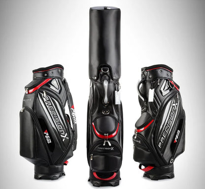 PGM Men's Golf Bag QB034 – PU Waterproof Large Capacity Standard Bag for 14 Golf Clubs