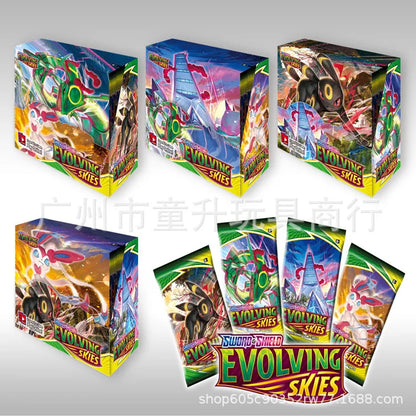360-Piece Pokémon Card Set – Prismatic Evolutions Scarlet & Violet, 151 Surging Sparks Paldean Fates English Booster Battle Cards