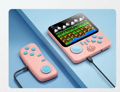 G7 Retro Handheld Game Console - 3.5-Inch HD Screen with 666 Built-In Games & TV Support