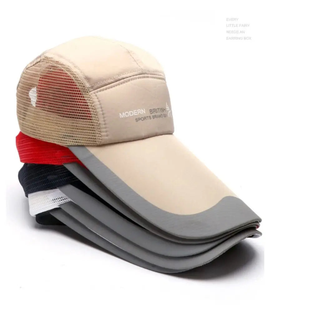 Hip Hop Printed Baseball Cap - Adjustable Retro Sun Protection Fishing Hat