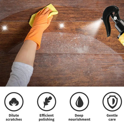 120ml Beeswax Furniture Polish Spray – All-Purpose Wood Cleaner & Protector for Cabinets