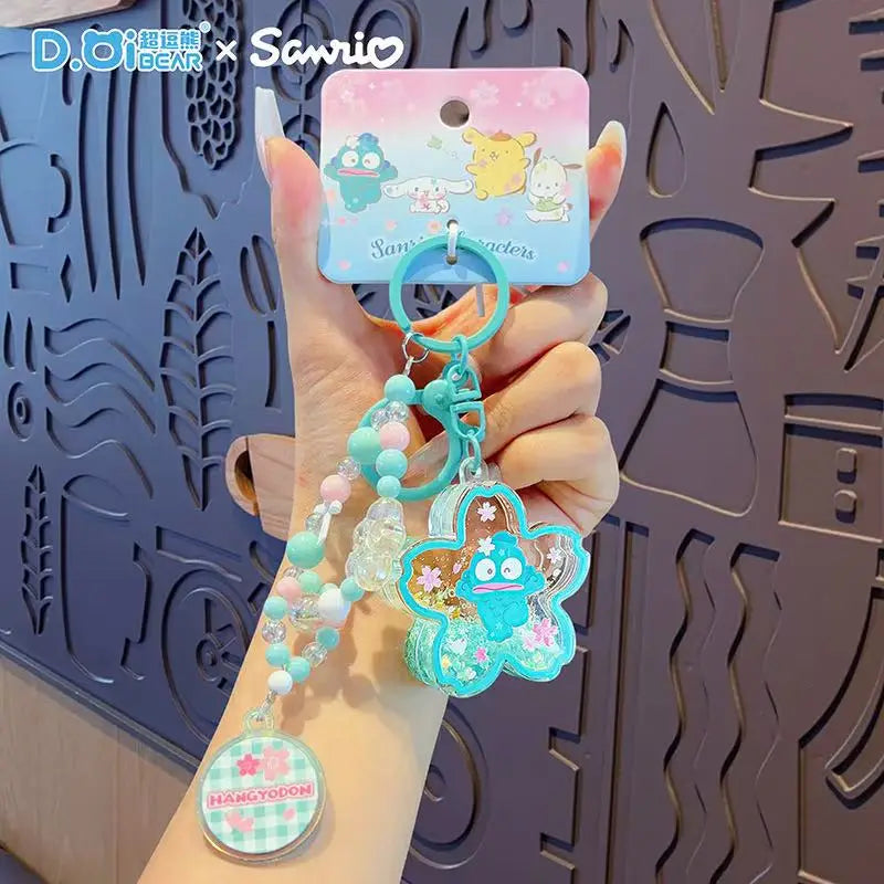 Sanrio Starlight Dance Series PVC Keychain – Hello Kitty, Cinnamoroll, My Melody & Kuromi Kawaii Doll Pendant Ornament Gift