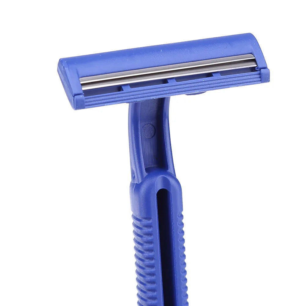 Disposable Whisker Shaver Set – 300+10PCS Stainless Steel 2-Layer Blade Razors for Men & Women