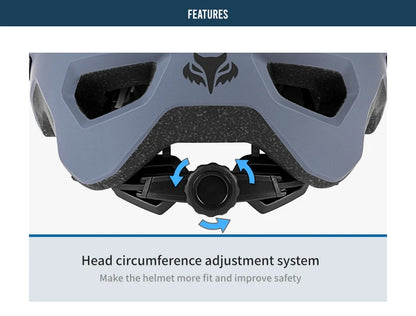 BATFOX Men's Cycling Helmet – MTB Mountain Bike Racing Helmet, Speedframe Casco para Bicycle