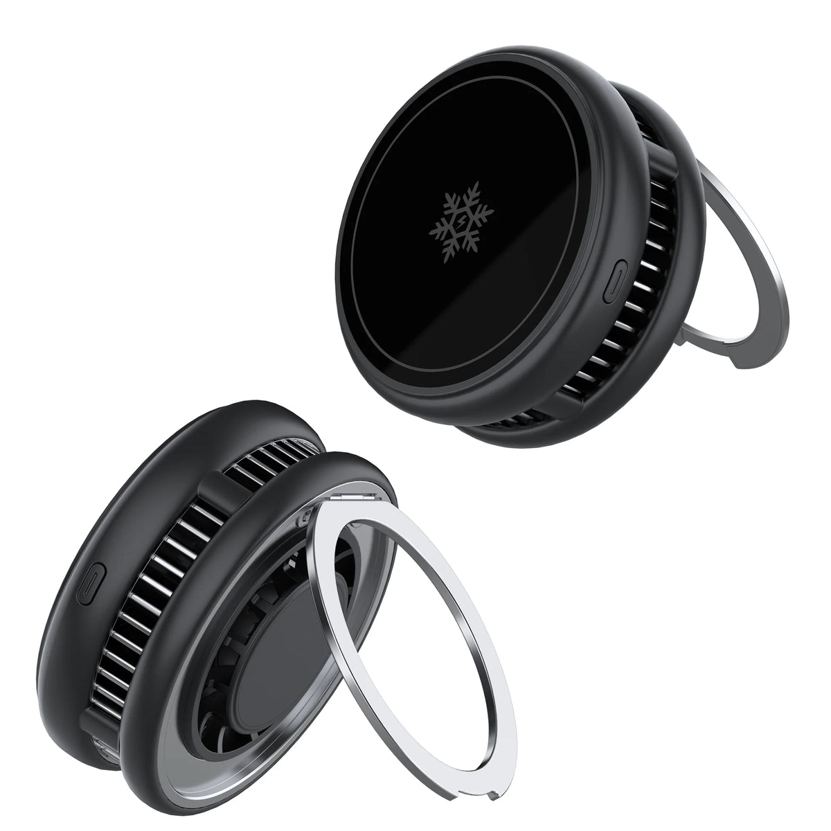 25W TEC Cooling Magnetic Wireless Charging Dock for iPhone 12–17 Series - Fast-Charging Station for AirPods Pro 3 and Compatible Devices