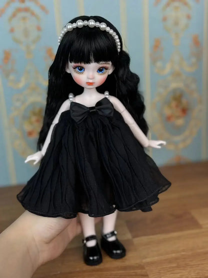 Sweet Doll 1/6 BJD Handmade 30cm Princess Doll – Makeup Doll for Girls Birthday Gift