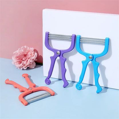 Handheld Facial Hair Remover Spring Roller – Safe Reusable Mustache & Face Hair Removal Tool for Women