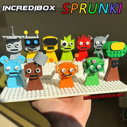 New Moc Incredibox Sprunki Building Blocks Toy – Horror Anime Music Game Gift for Birthday & Christmas   2/2