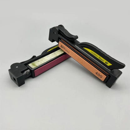 4-Grit Knife Sharpening Stone Set - 180–10000 Grit Whetstone & Diamond Polishing Stones