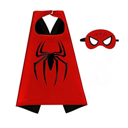 Superhero Capes for Boys & Girls – Cartoon Dress-Up Costume Cloak for Birthday, Halloween & Easter Party