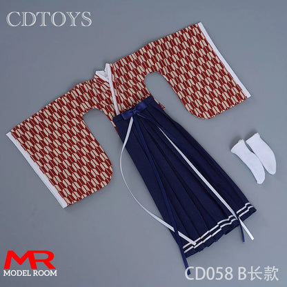 CDToys CD058 1/6 Scale Female Witch Kimono Costume – Doll Clothes for 12" Soldier Action Figures