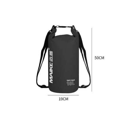 Waterproof Dry Bag Backpack - 5L/10L/15L Outdoor Storage Bag for Swimming, Rafting, Kayaking & Trekking