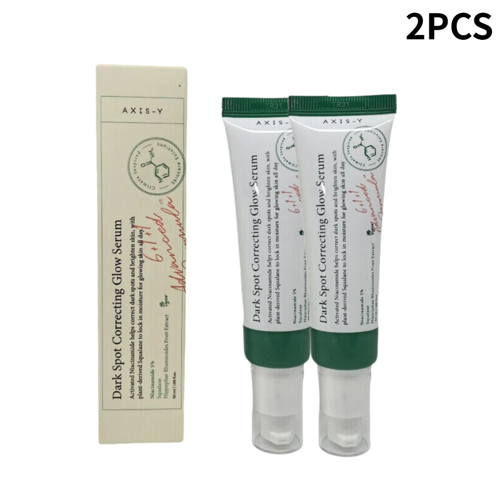 AXIS-Y Dark Spot Correcting Glow Serum 50ml — 5% Niacinamide Korean Skincare for Face Brightening & Spot Removal