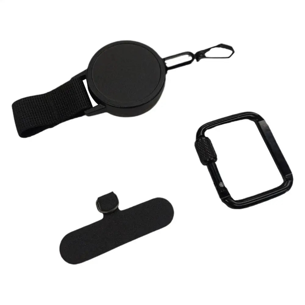 Retractable Anti-Theft Phone Holder — Cellphone Lanyard Strap with Belt Clip, Smartphone Safety Tether for Travel