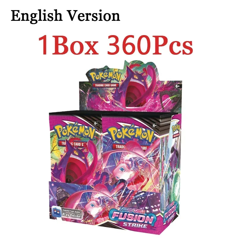 360PCS Pokémon Trading Card Game Booster Set – Prismatic Evolutions Scarlet & Violet English Battle Cards Collection Gift Pack