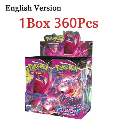 360PCS Pokémon Trading Card Game Booster Set – Prismatic Evolutions Scarlet & Violet English Battle Cards Collection Gift Pack