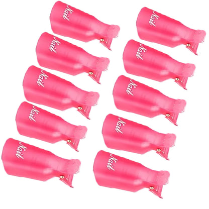 LULAA Nail Soak Off Clips - UV Gel Polish Remover Caps for Fingernail Removal